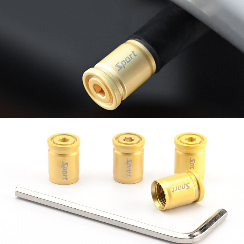 🔥HOT SALE 49% OFF🔥Bullet Shell Anti-theft Tire Cap(4 Pcs+1Pcs Wrench)