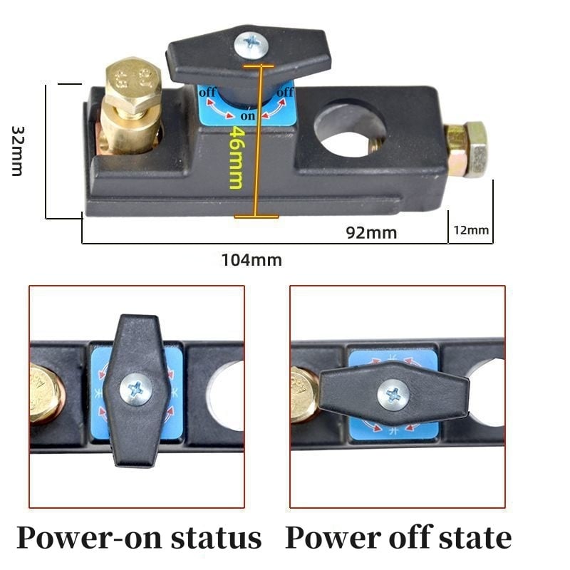 Car Battery Disconnect Switch