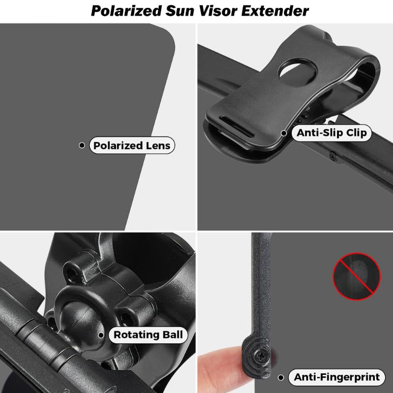 🎁LAST DAY 49% OFF 🚗Universal Car Sun Visor With Polarized Glare Protection