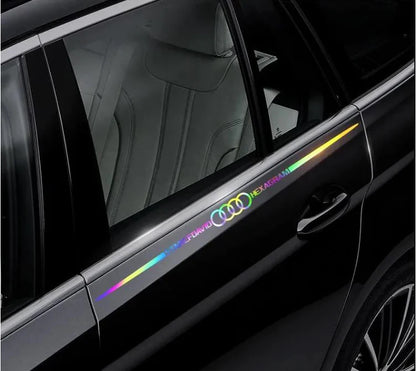 LAST SALE🎉50% OFF🎉3D Colorful laser reflective car sticker ✨4PCS✨