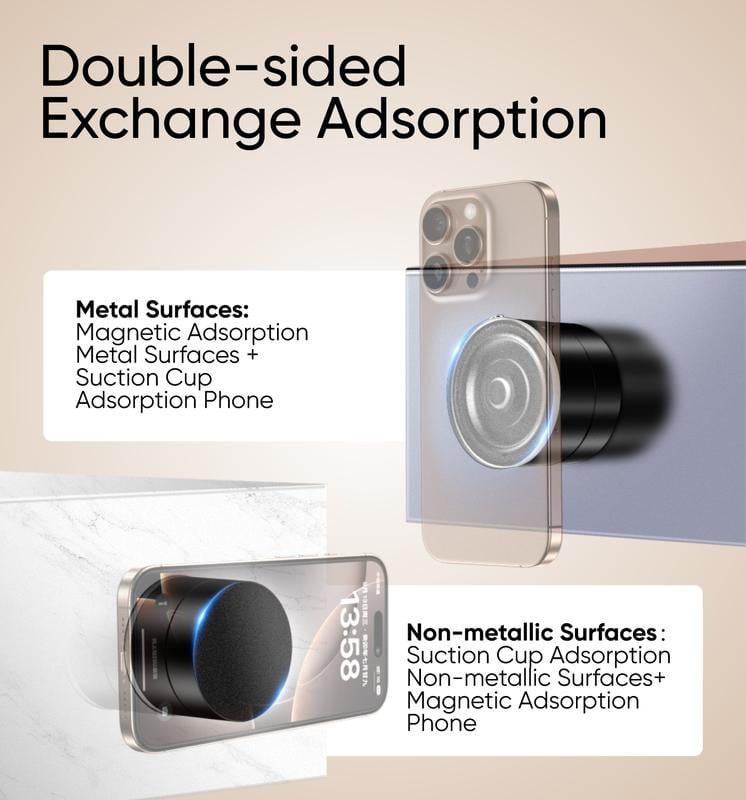 🔥🔥Last Day 70% OFF-Vacuum Magnetic Phone Stand