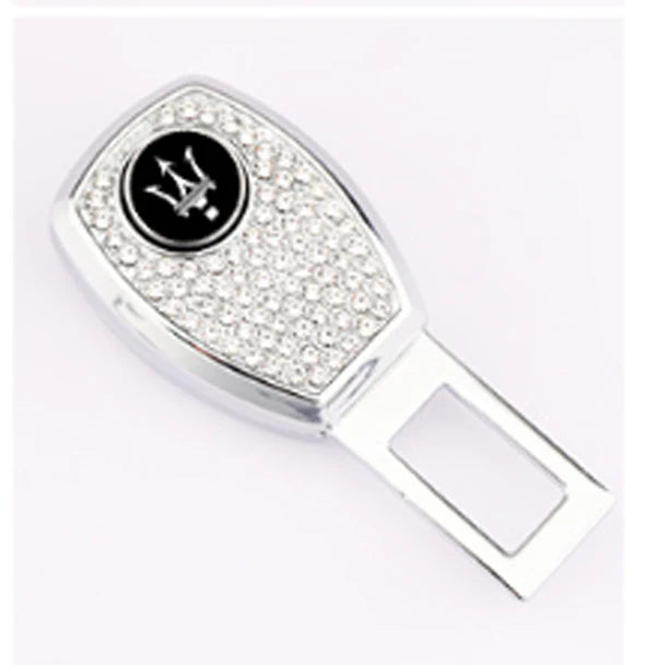 🔥Hot Sale 50 OFF🔥Car Seat Belt Rhinestone Metal Extended Buckle