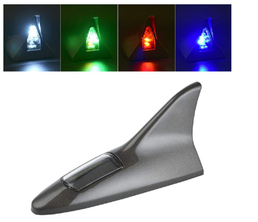 Solar shark fin