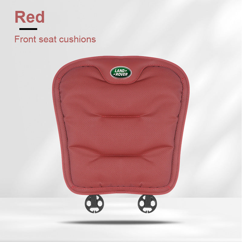 Car Seat Cushion Premium Nappa Leather Comfortable Seat Back