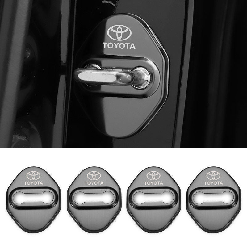 HOT SALE🎉50% OFF🎉Stainless Steel Car Door Lock Protection Cover Antirust🔥4PCS🔥