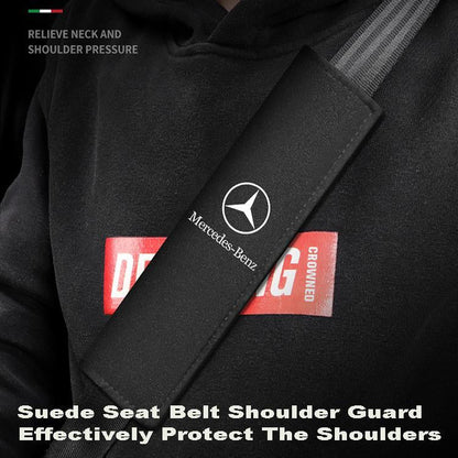 Car Seat Belt Suede Shoulder Protector