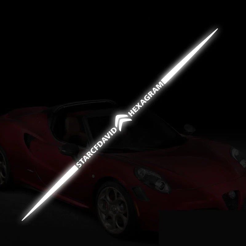 LAST SALE🎉50% OFF🎉3D Colorful laser reflective car sticker ✨4PCS✨