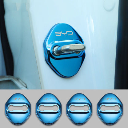 HOT SALE🎉50% OFF🎉Stainless Steel Car Door Lock Protection Cover Antirust🔥4PCS🔥