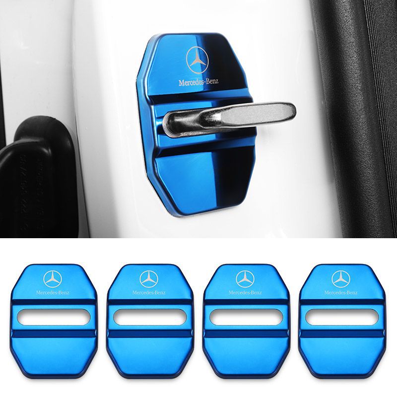 HOT SALE🎉50% OFF🎉Stainless Steel Car Door Lock Protection Cover Antirust🔥4PCS🔥