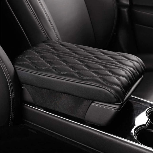 Leather Car Armrest Box Pad(Universal style)🔥Suitable for all car model